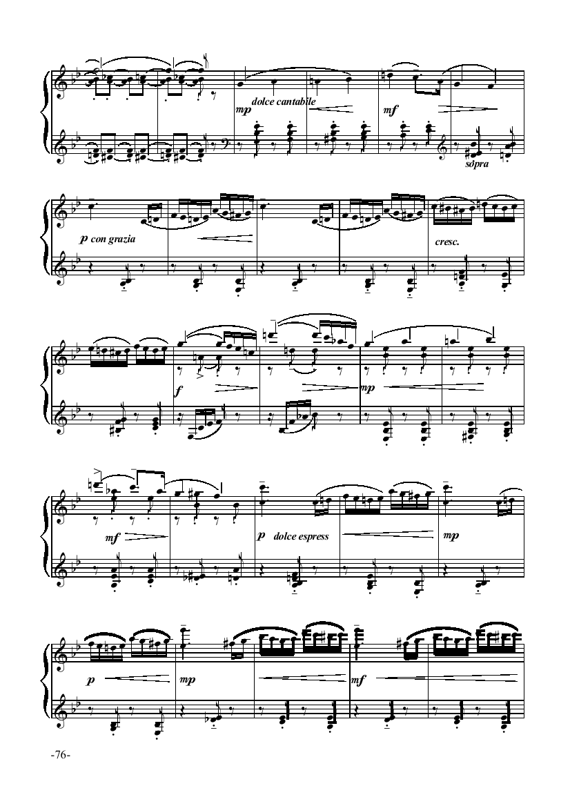 小小序曲—舞剧《胡桃夹子》 键盘类 钢琴钢琴曲谱（图3）