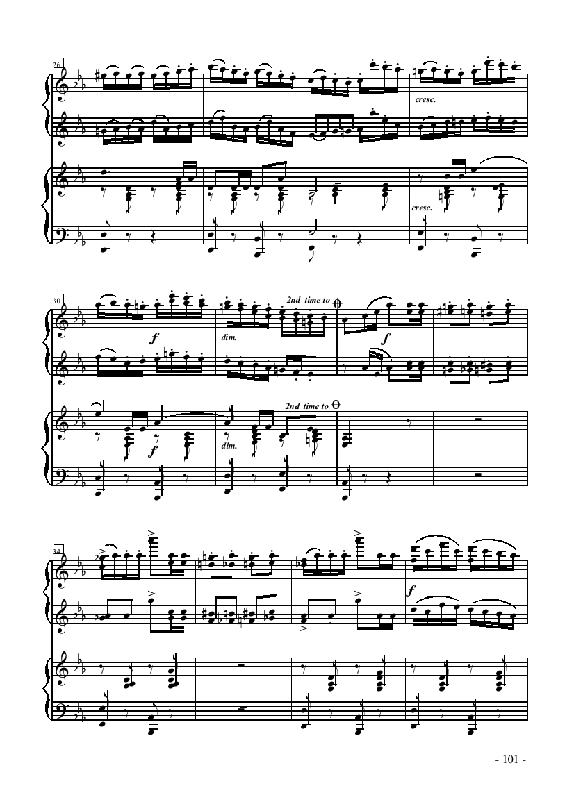 意大利波尔卡—双钢琴 键盘类 钢琴钢琴曲谱（图3）