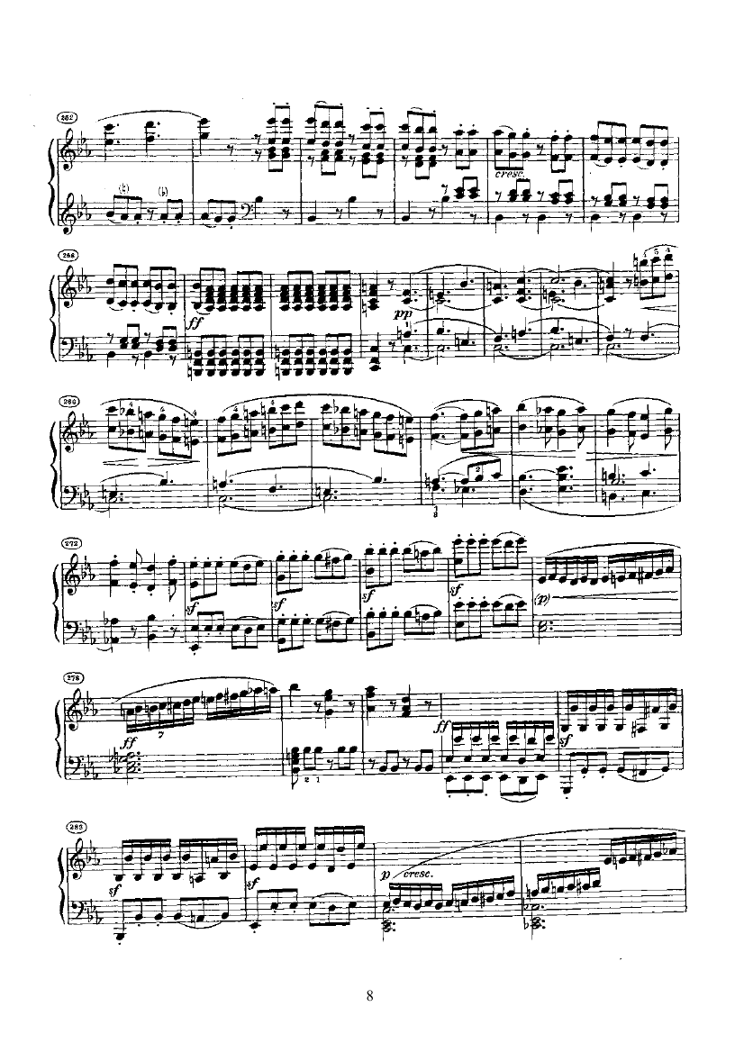 奏鸣曲(Opus7) 键盘类 钢琴钢琴曲谱（图8）