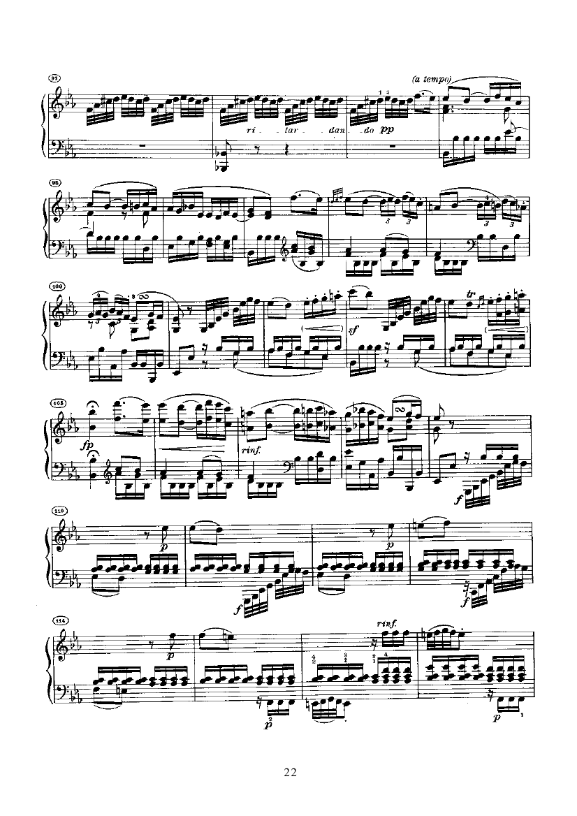 奏鸣曲(Opus7) 键盘类 钢琴钢琴曲谱（图22）