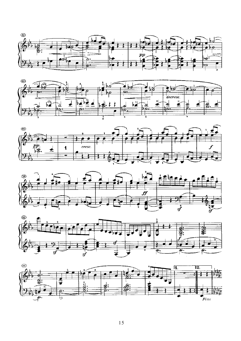 奏鸣曲(Opus7) 键盘类 钢琴钢琴曲谱（图15）
