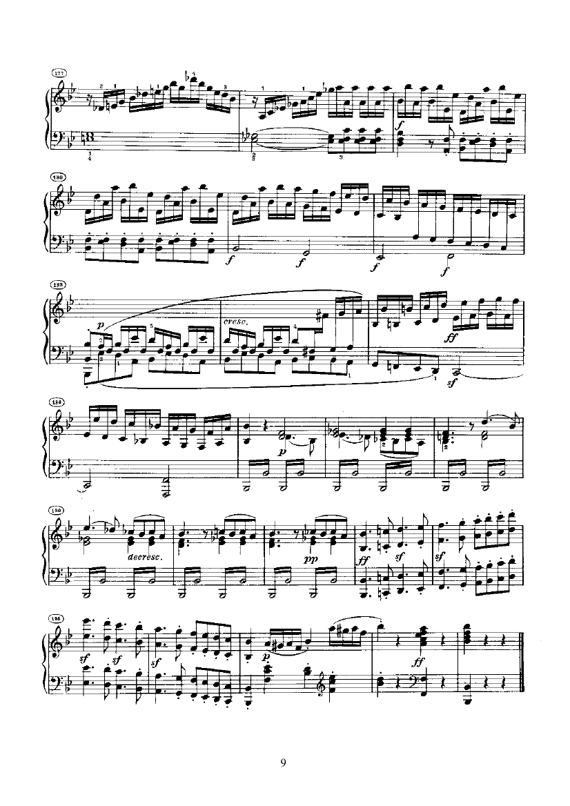 奏鸣曲(Opus22) 键盘类 钢琴钢琴曲谱（图9）