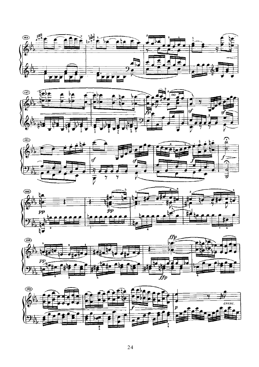 奏鸣曲(Opus7) 键盘类 钢琴钢琴曲谱（图24）