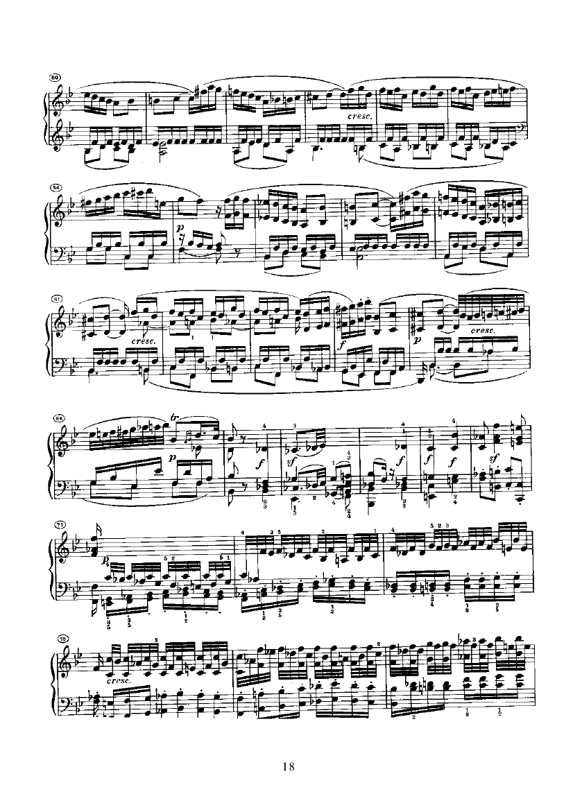 奏鸣曲(Opus22) 键盘类 钢琴钢琴曲谱（图18）