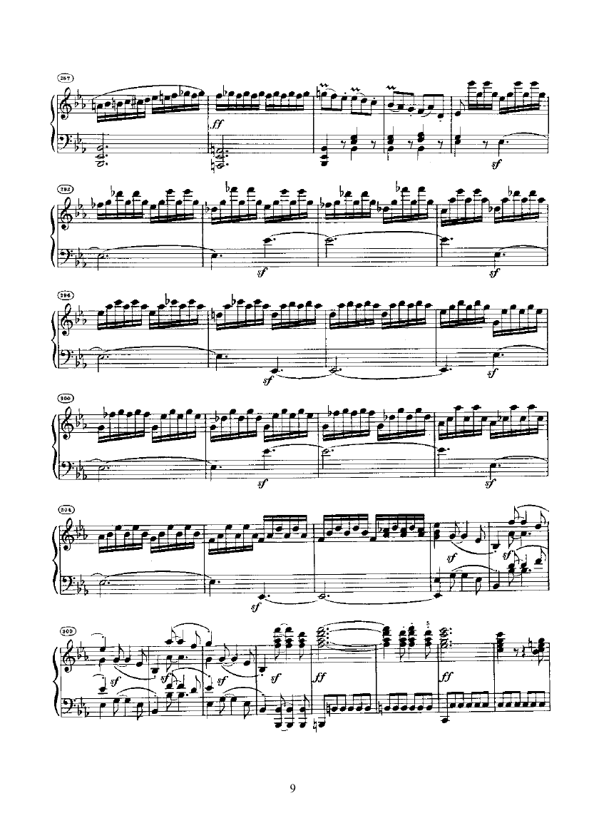 奏鸣曲(Opus7) 键盘类 钢琴钢琴曲谱（图9）