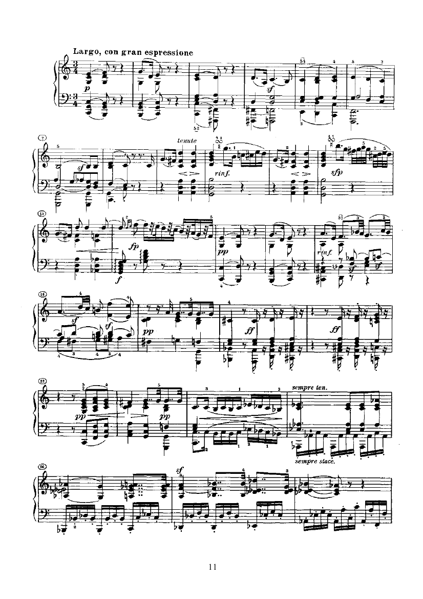 奏鸣曲(Opus7) 键盘类 钢琴钢琴曲谱（图11）