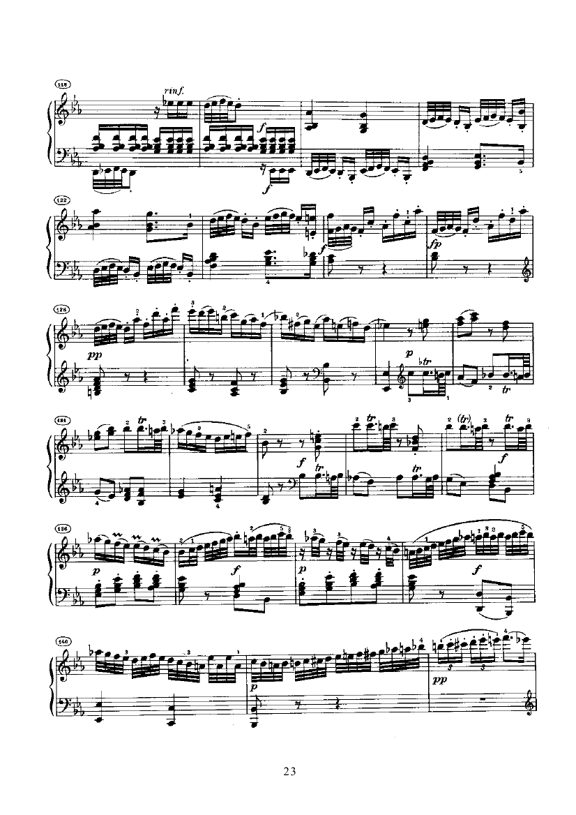 奏鸣曲(Opus7) 键盘类 钢琴钢琴曲谱（图23）