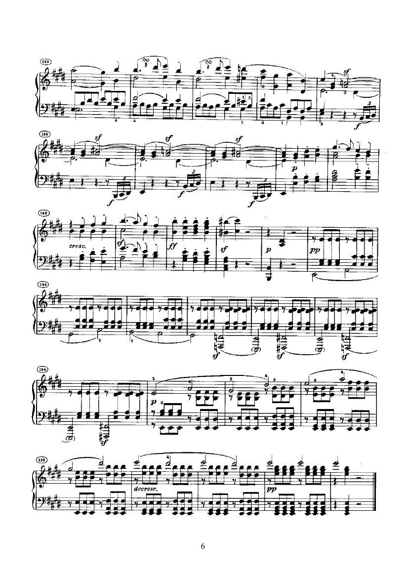 奏鸣曲(Opus14 Nr.1) 键盘类 钢琴钢琴曲谱（图6）