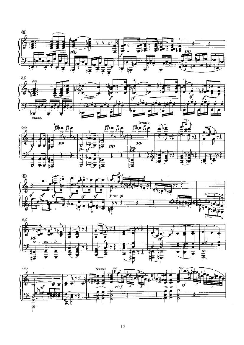 奏鸣曲(Opus7) 键盘类 钢琴钢琴曲谱（图12）
