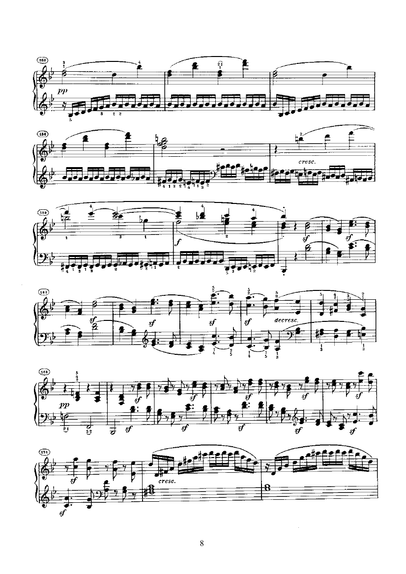奏鸣曲(Opus22) 键盘类 钢琴钢琴曲谱（图8）