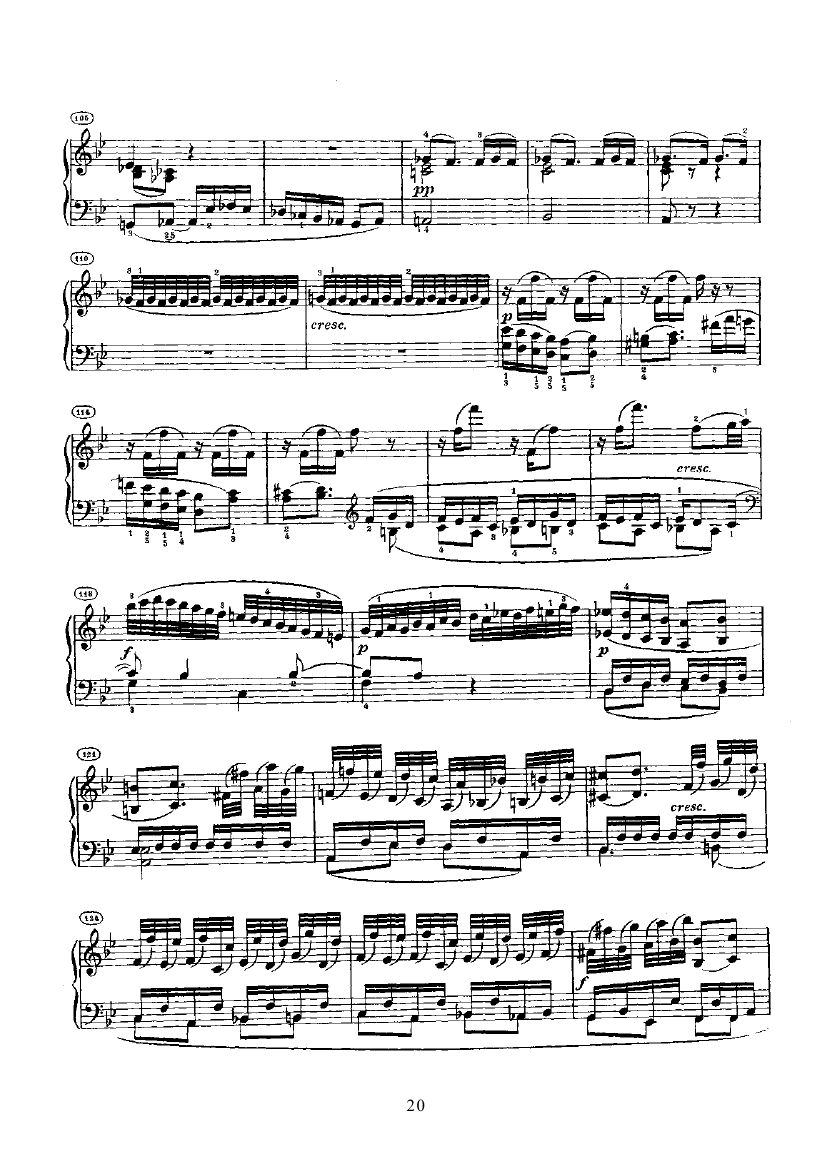 奏鸣曲(Opus22) 键盘类 钢琴钢琴曲谱（图20）