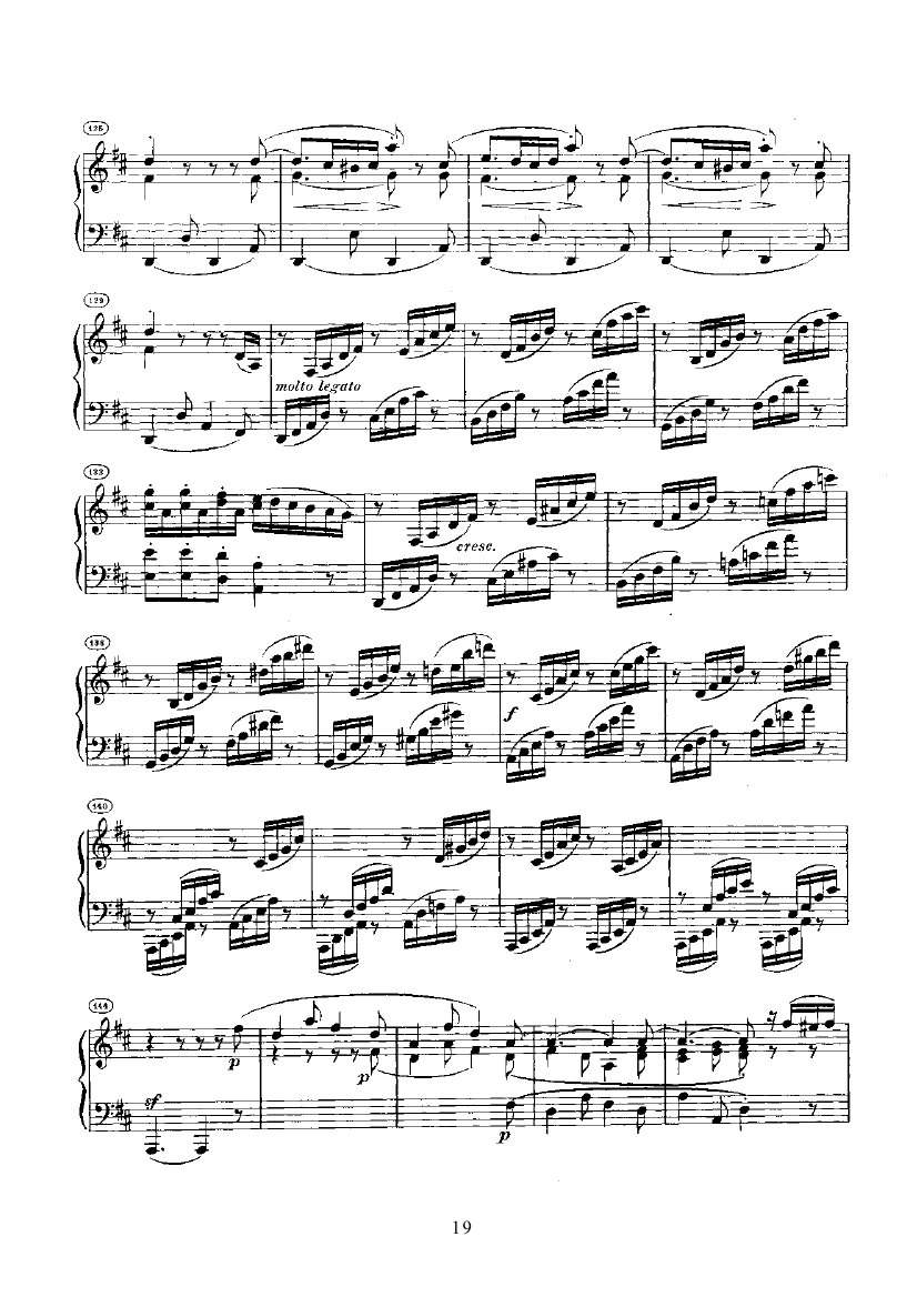 奏鸣曲(Opus28) 键盘类 钢琴钢琴曲谱（图19）