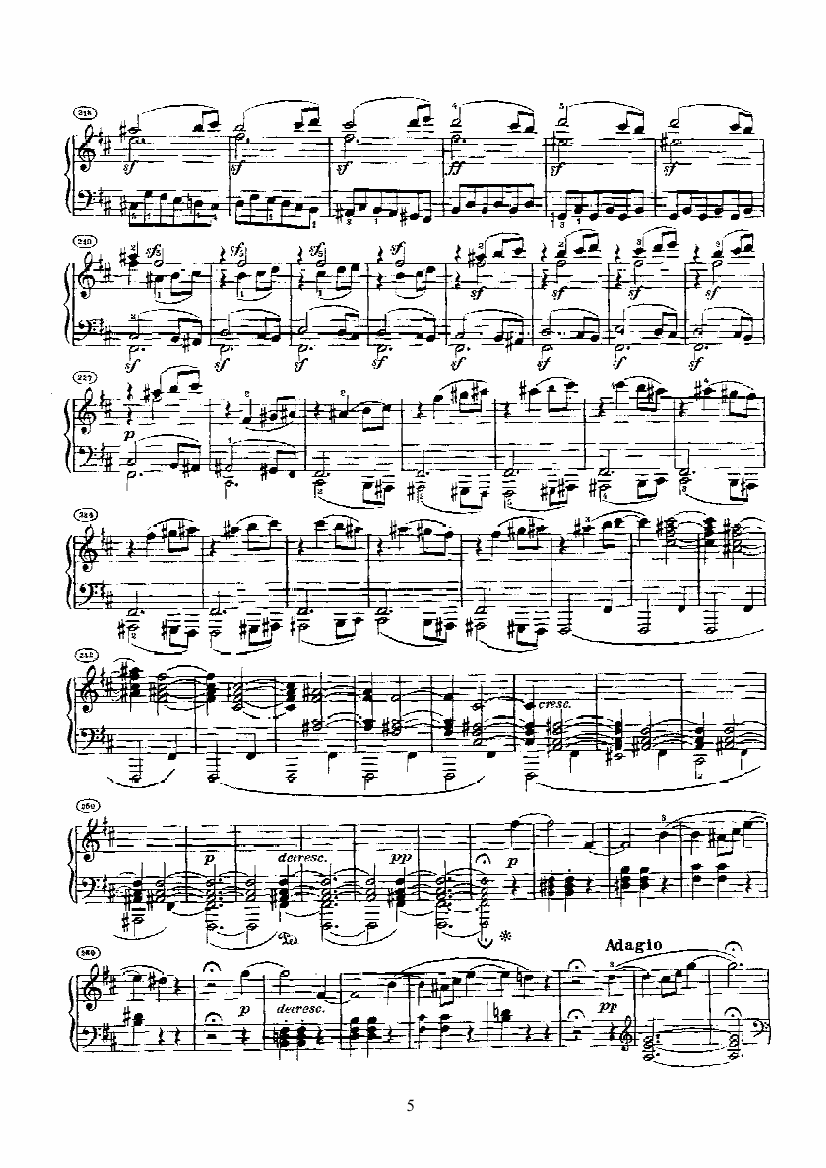 奏鸣曲(Opus28) 键盘类 钢琴钢琴曲谱（图5）