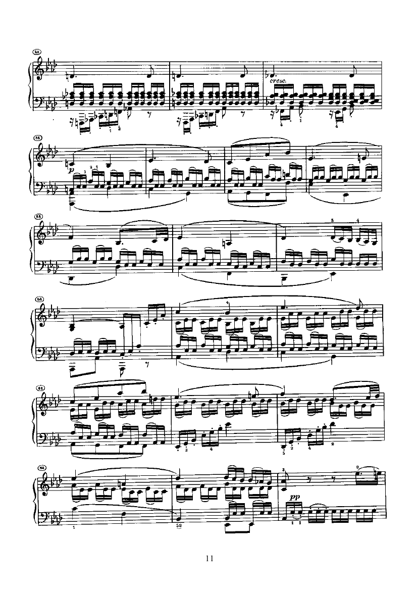 奏鸣曲(Opus13) 键盘类 钢琴钢琴曲谱（图11）
