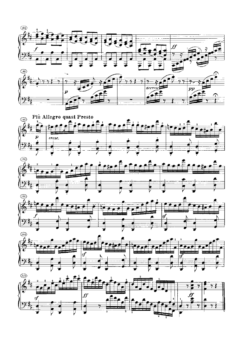 奏鸣曲(Opus28) 键盘类 钢琴钢琴曲谱（图21）
