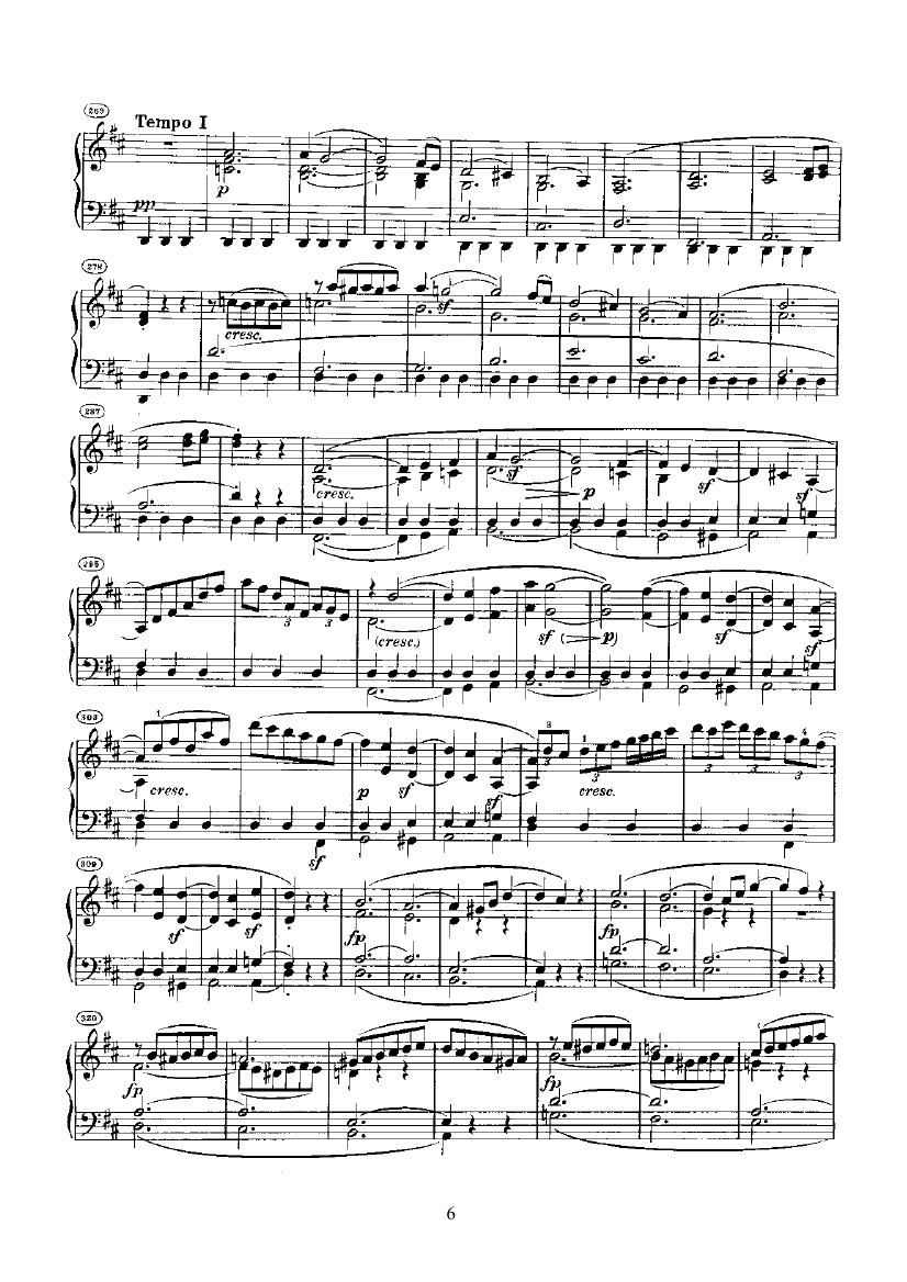 奏鸣曲(Opus28) 键盘类 钢琴钢琴曲谱（图6）