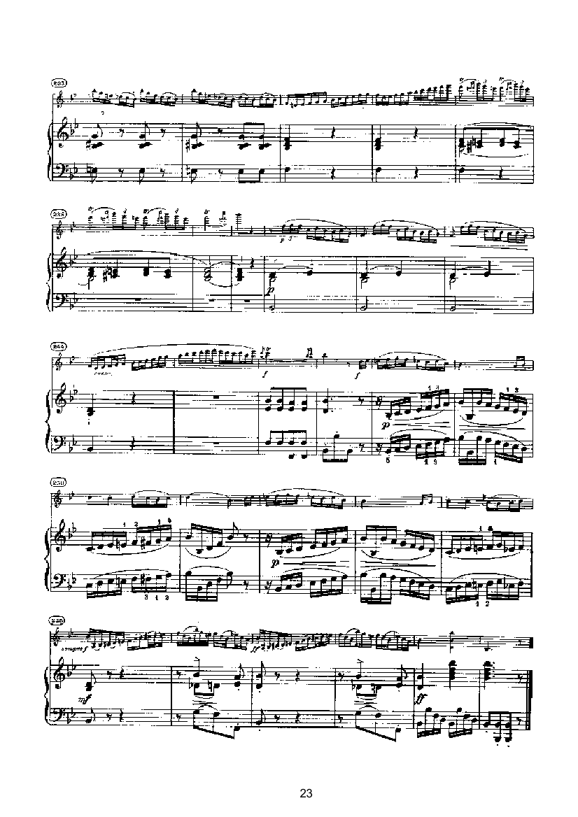 第六小提琴协奏曲 键盘类 钢琴钢琴曲谱（图23）