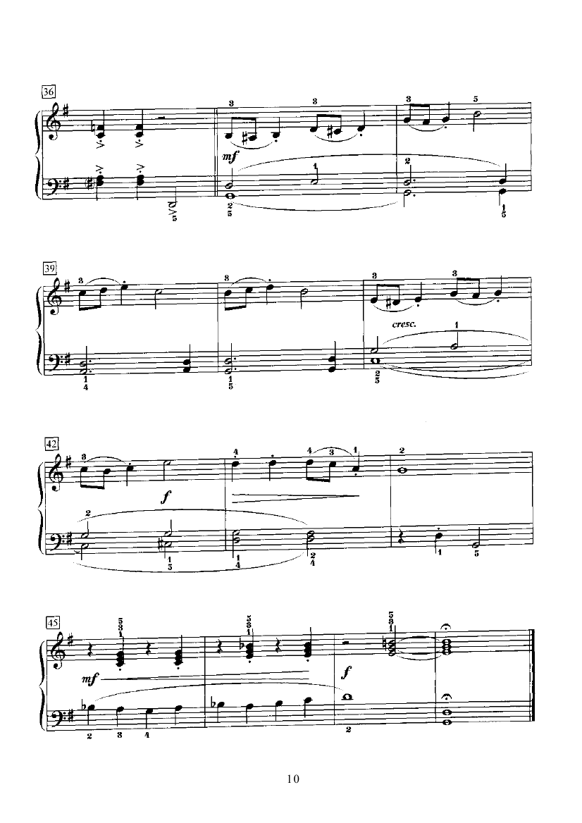 鲍伯的旋律 键盘类 钢琴钢琴曲谱（图10）