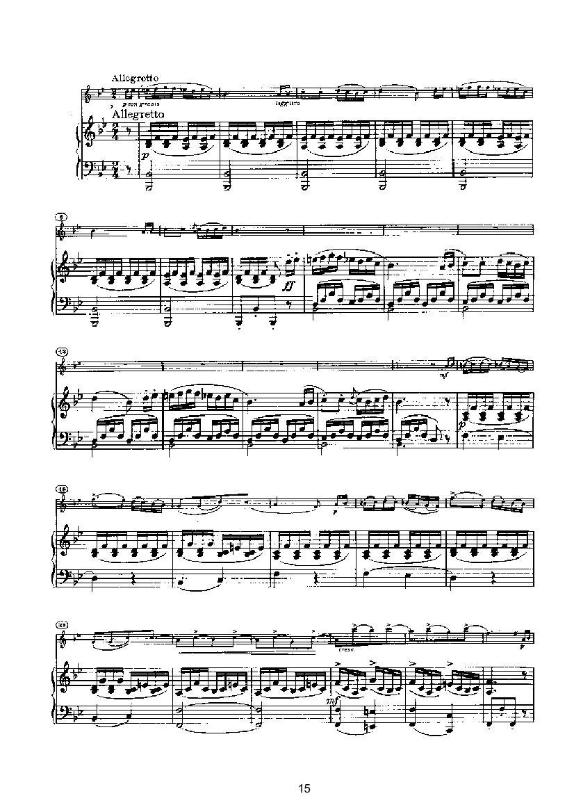 第六小提琴协奏曲 键盘类 钢琴钢琴曲谱（图15）