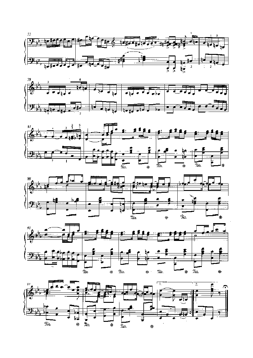 尤金妮亚 键盘类 钢琴钢琴曲谱（图4）