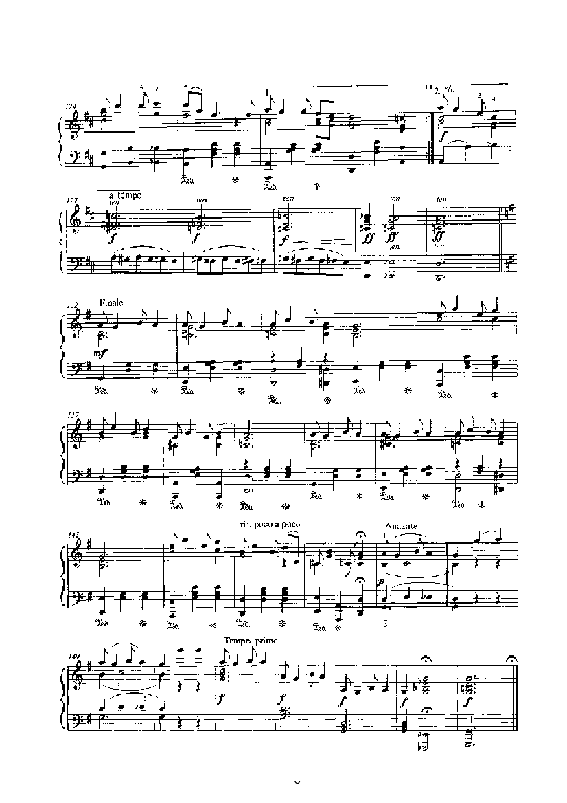 贝西娜 键盘类 钢琴钢琴曲谱（图6）