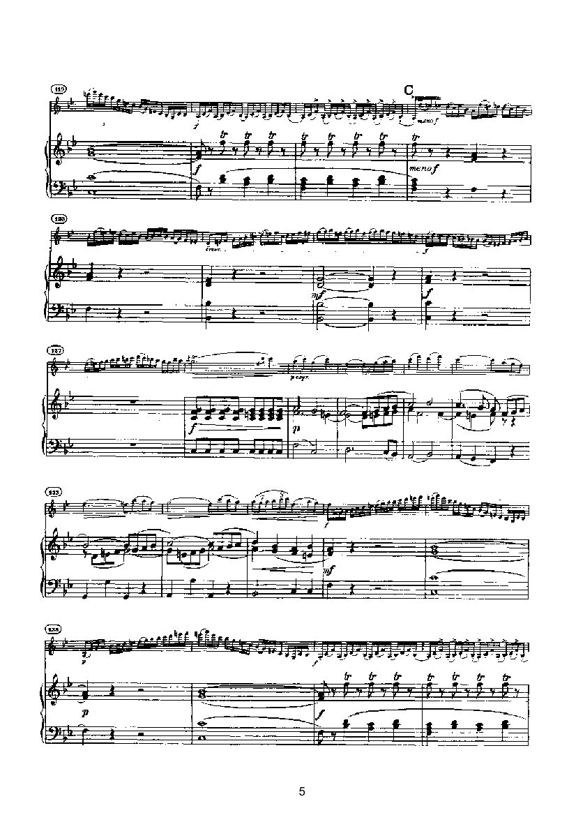 第六小提琴协奏曲 键盘类 钢琴钢琴曲谱（图5）