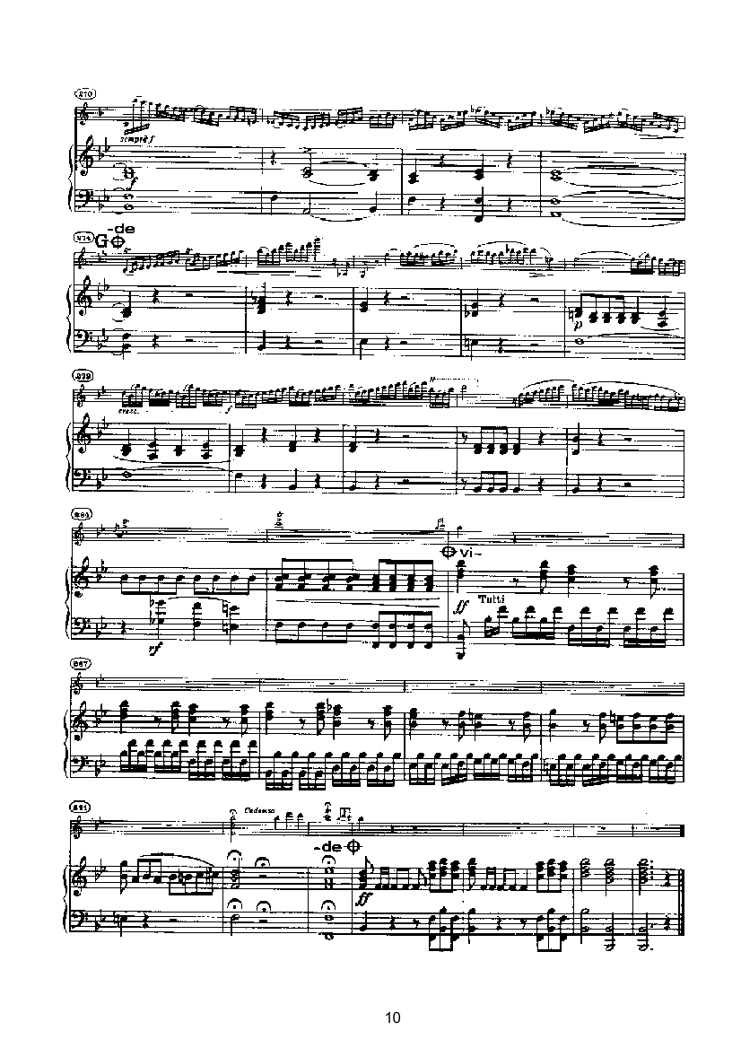 第六小提琴协奏曲 键盘类 钢琴钢琴曲谱（图10）