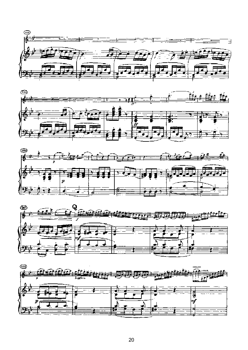 第六小提琴协奏曲 键盘类 钢琴钢琴曲谱（图20）