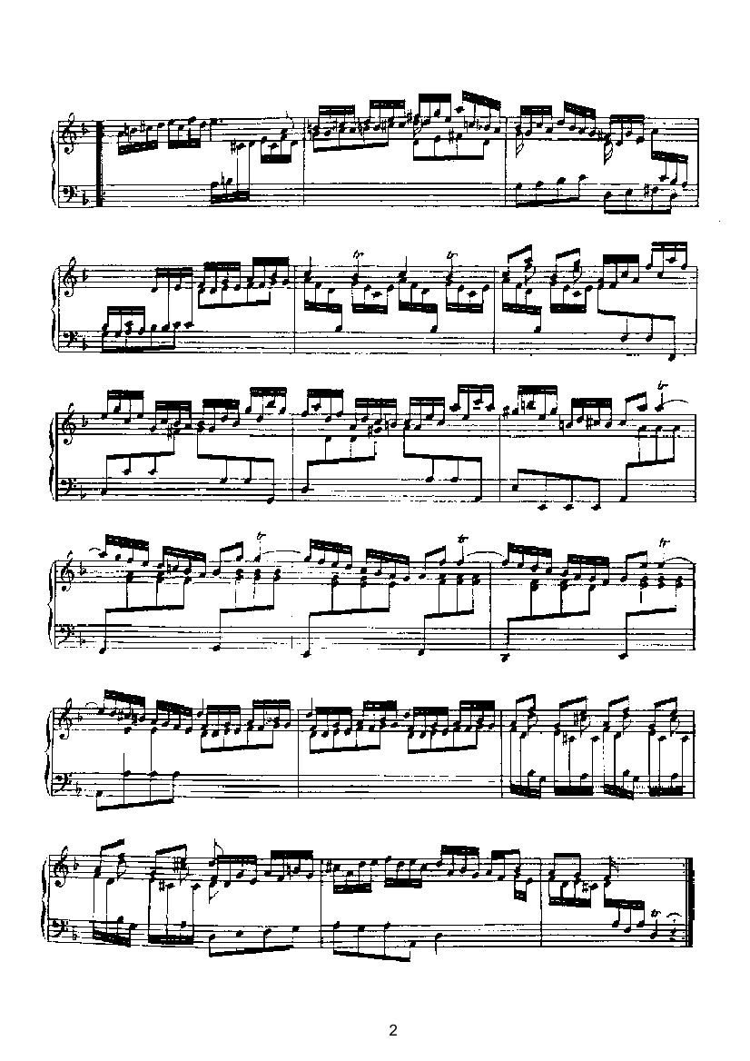 二十首经典奏鸣曲第一首 键盘类 钢琴钢琴曲谱（图2）