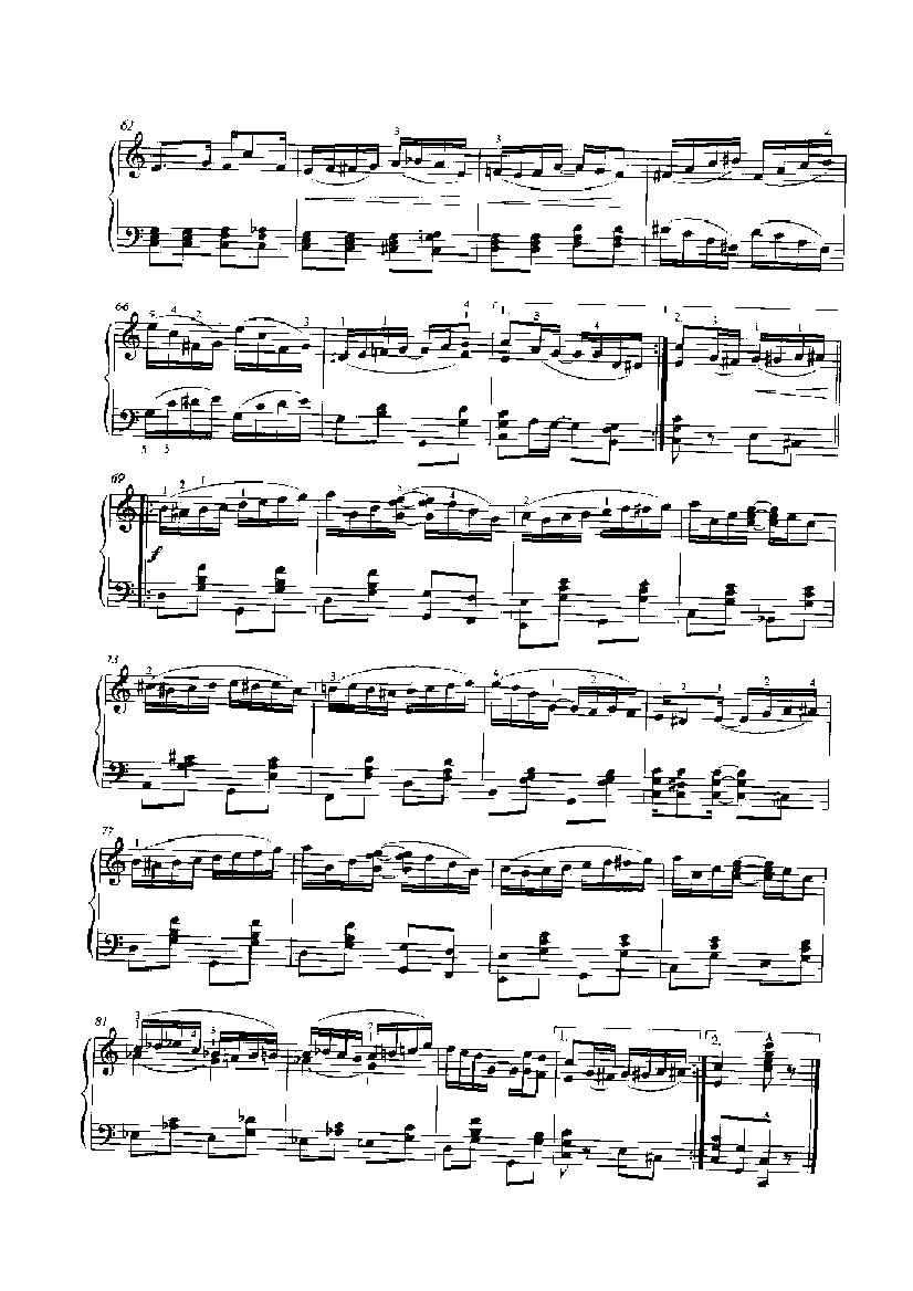 尤物雷格 键盘类 钢琴钢琴曲谱（图4）