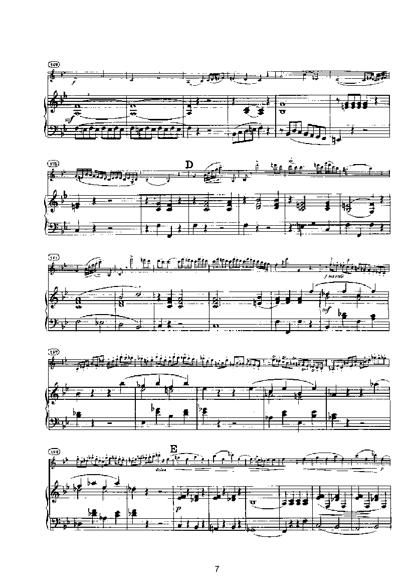 第六小提琴协奏曲 键盘类 钢琴钢琴曲谱（图7）
