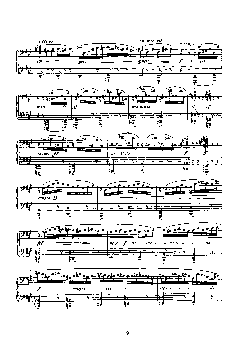 滑稽曲六首op.58（四手联弹） 键盘类 钢琴钢琴曲谱（图9）