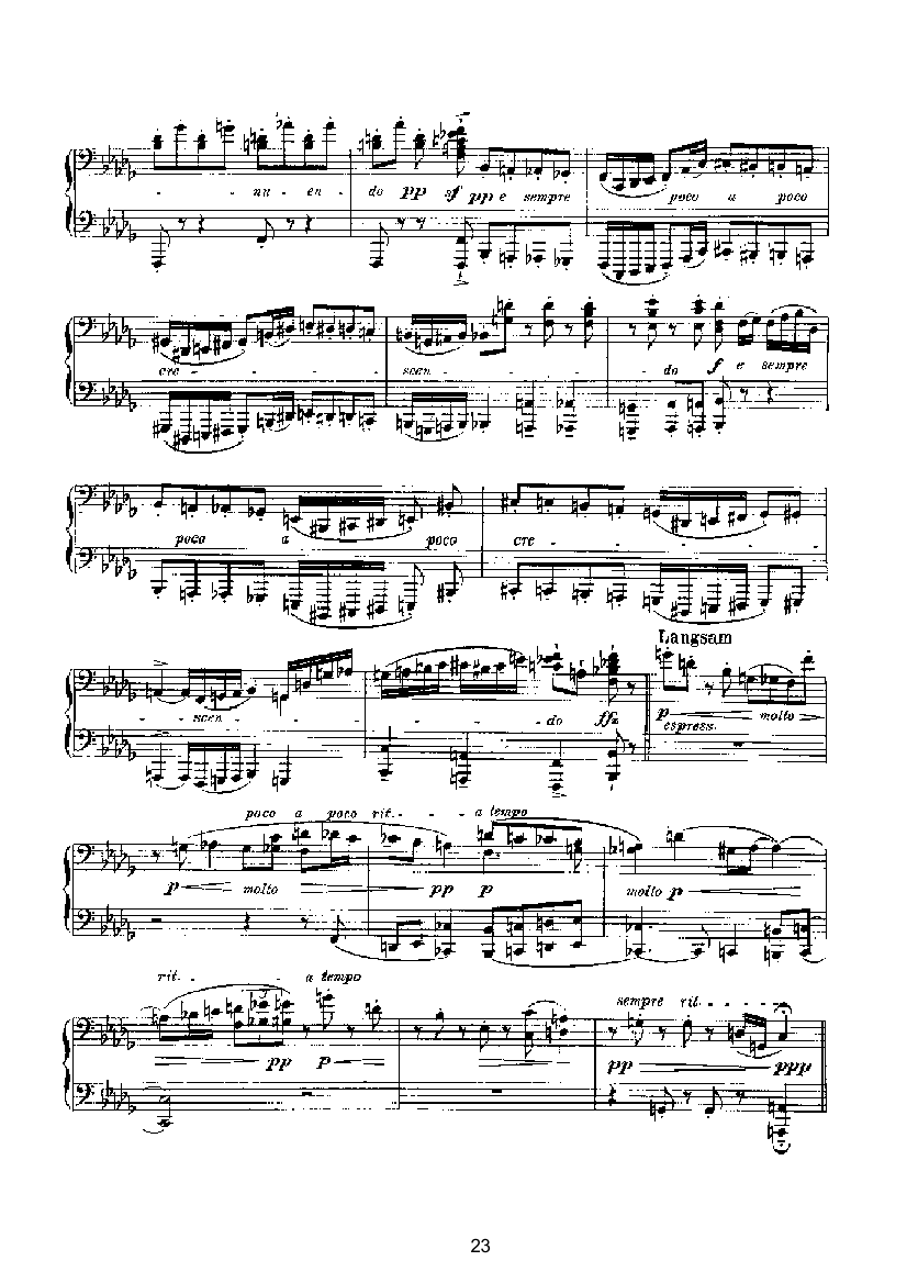 滑稽曲六首op.58（四手联弹） 键盘类 钢琴钢琴曲谱（图23）