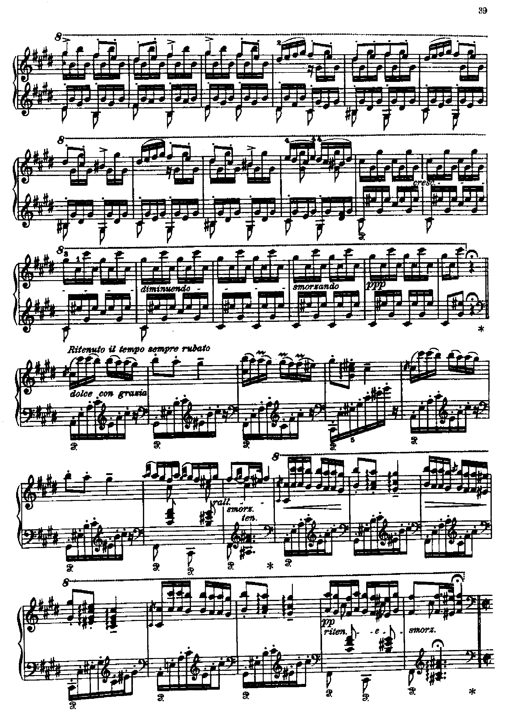 匈牙利狂想曲第十二首 键盘类 钢琴钢琴曲谱（图4）