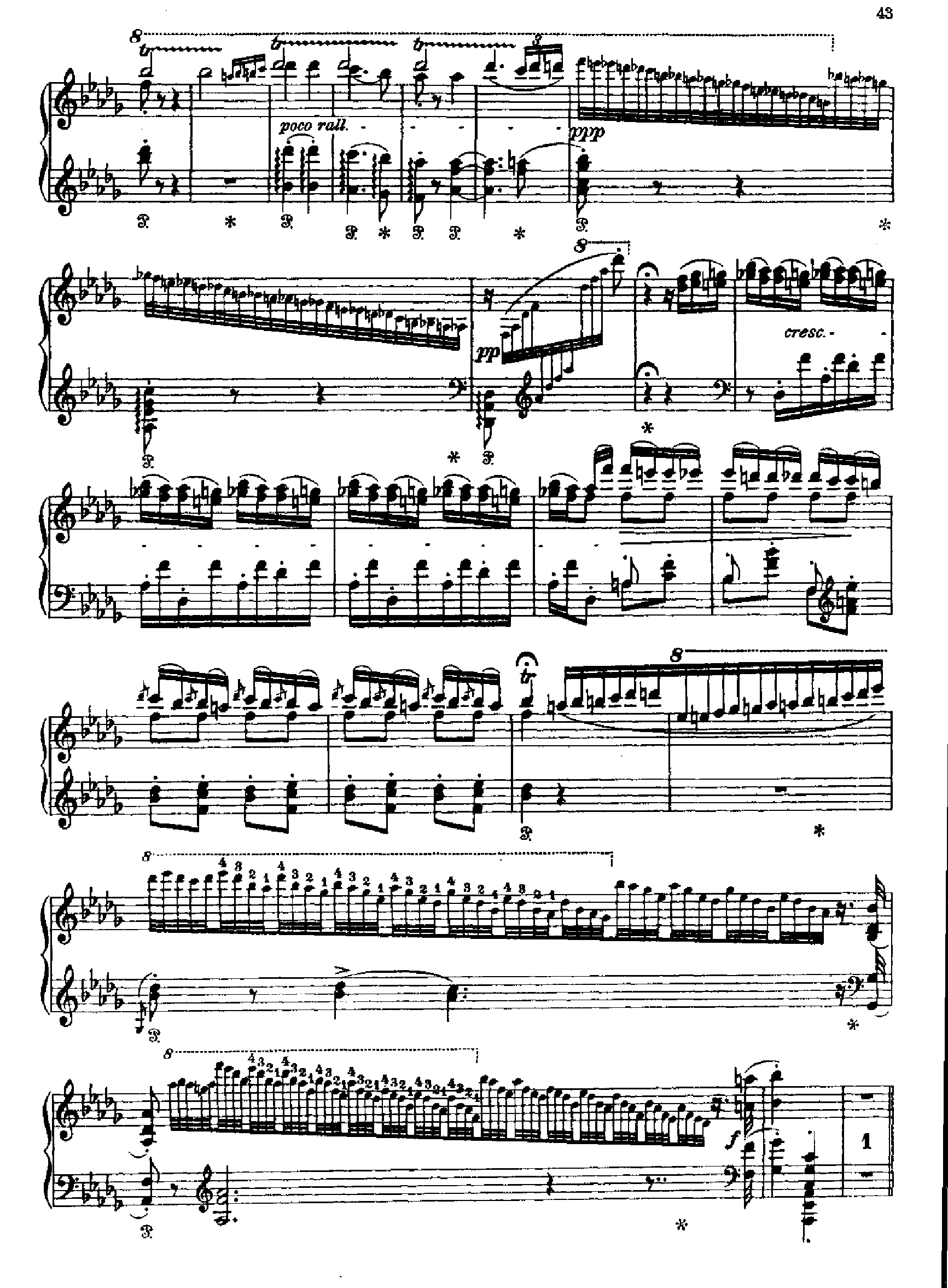 匈牙利狂想曲第十二首 键盘类 钢琴钢琴曲谱（图8）