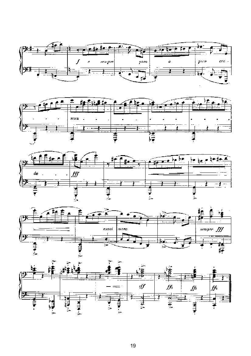 滑稽曲六首op.58（四手联弹） 键盘类 钢琴钢琴曲谱（图19）