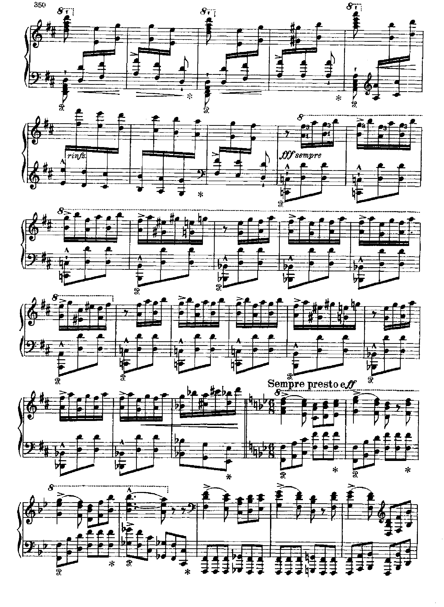 西班牙狂想曲 键盘类 钢琴钢琴曲谱（图20）