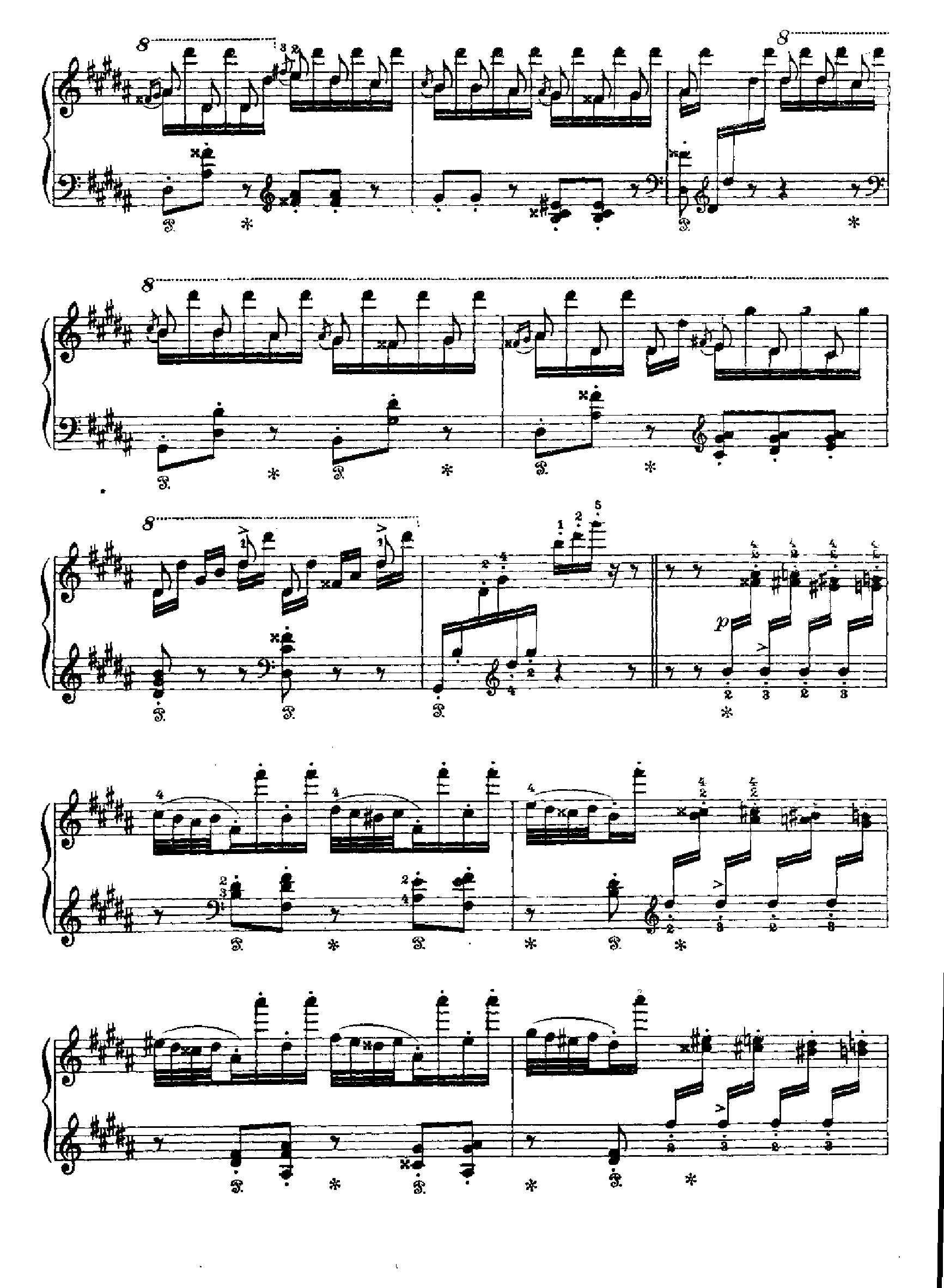 鐘 键盘类 钢琴钢琴曲谱（图2）