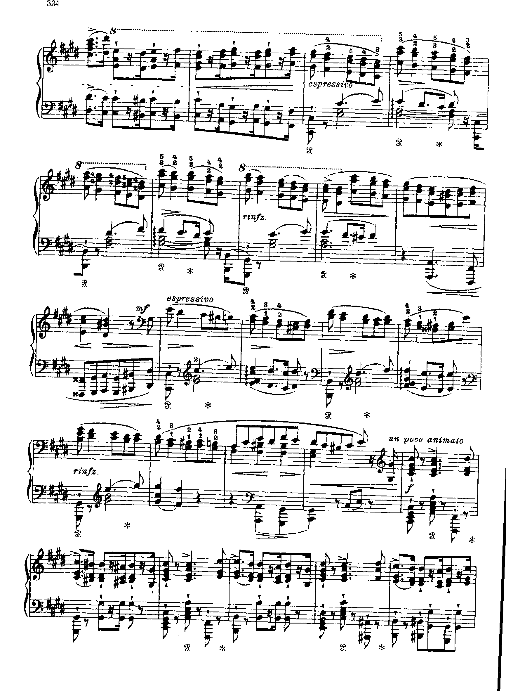 西班牙狂想曲 键盘类 钢琴钢琴曲谱（图4）