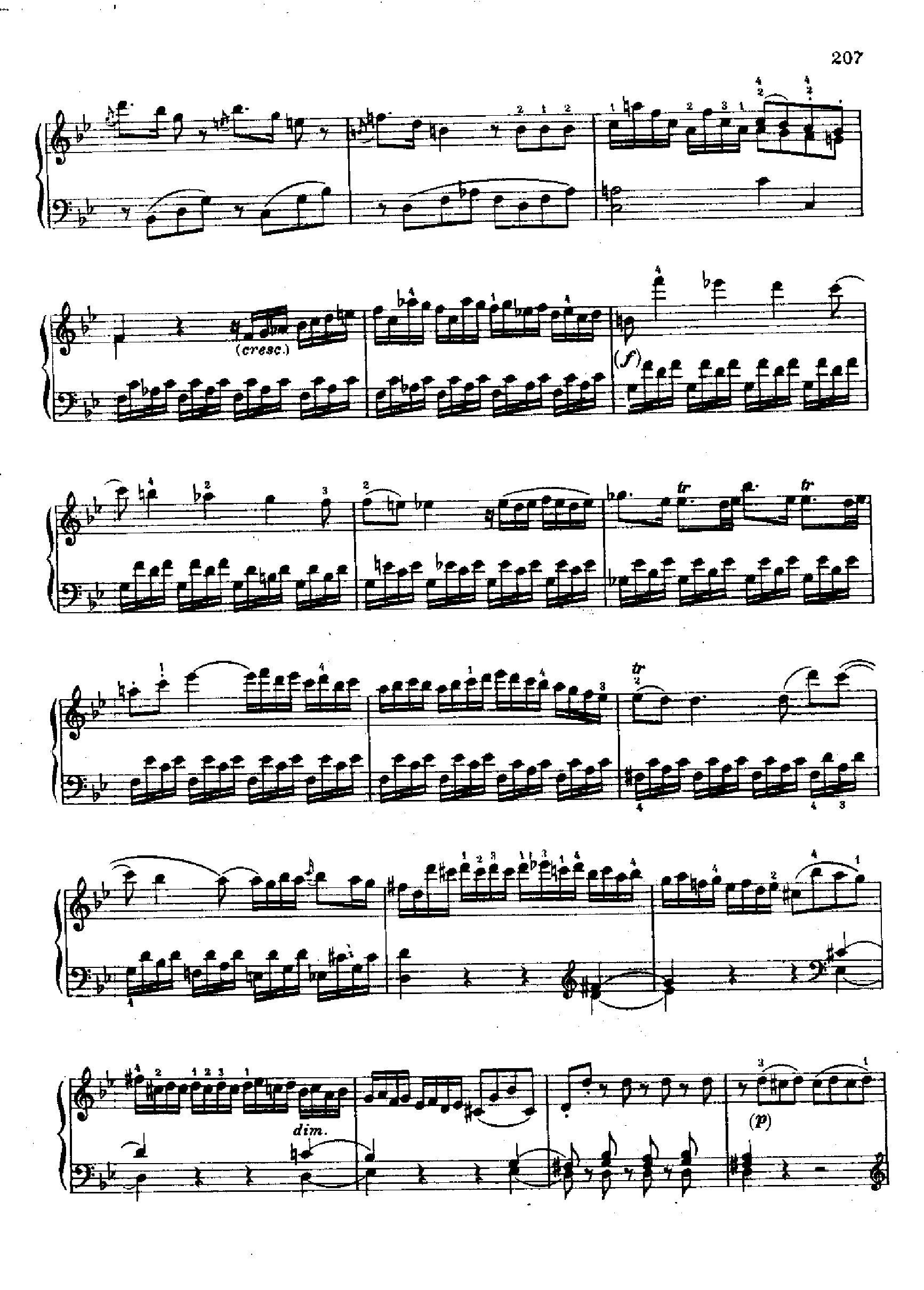 奏鸣曲Nr.333 键盘类 钢琴钢琴曲谱（图4）