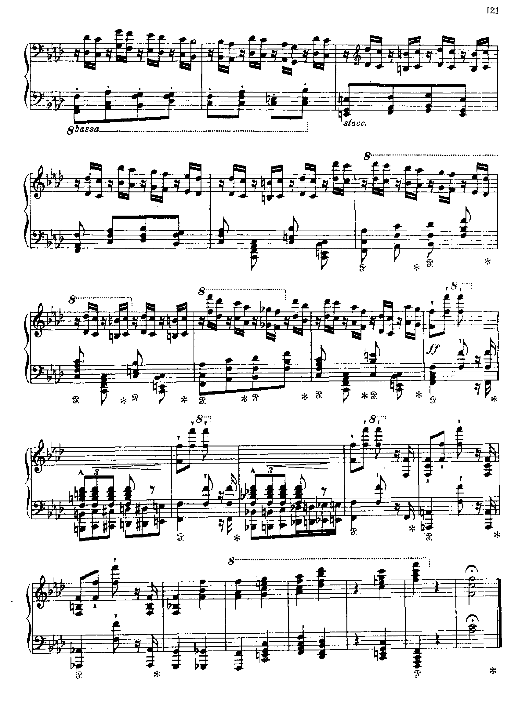 高级音乐会练习曲十二首之10 键盘类 钢琴钢琴曲谱（图12）