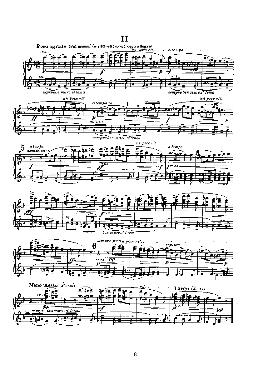 变奏与赋格（四手联弹） 键盘类 钢琴钢琴曲谱（图8）