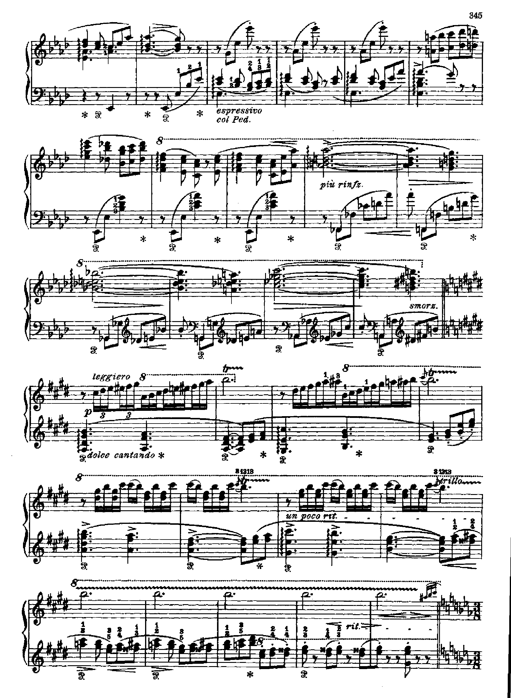 西班牙狂想曲 键盘类 钢琴钢琴曲谱（图15）