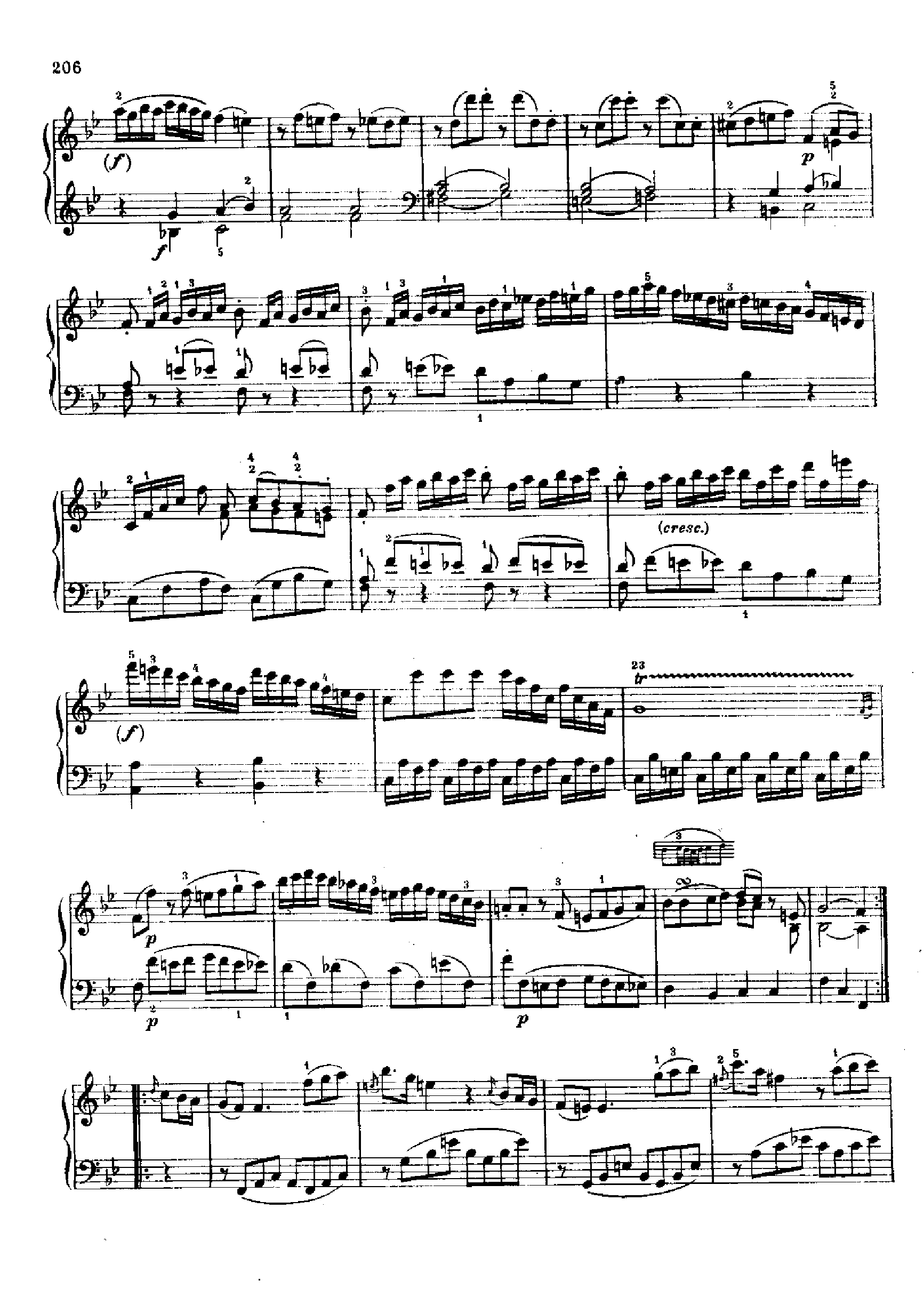 奏鸣曲Nr.333 键盘类 钢琴钢琴曲谱（图3）