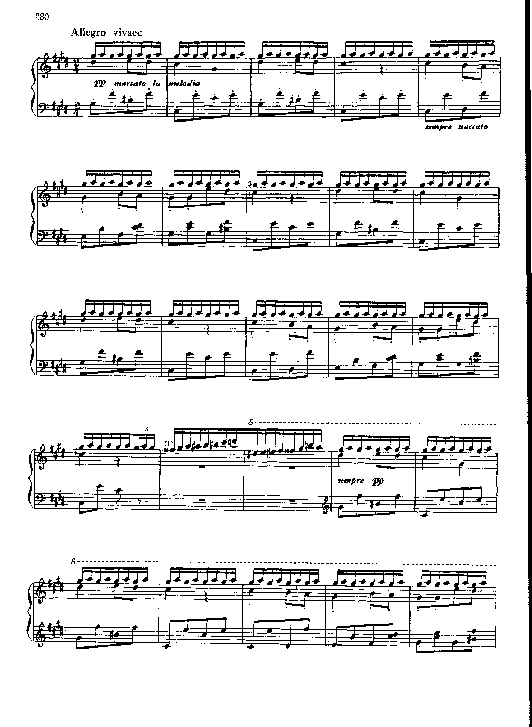 夜莺 键盘类 钢琴钢琴曲谱（图3）
