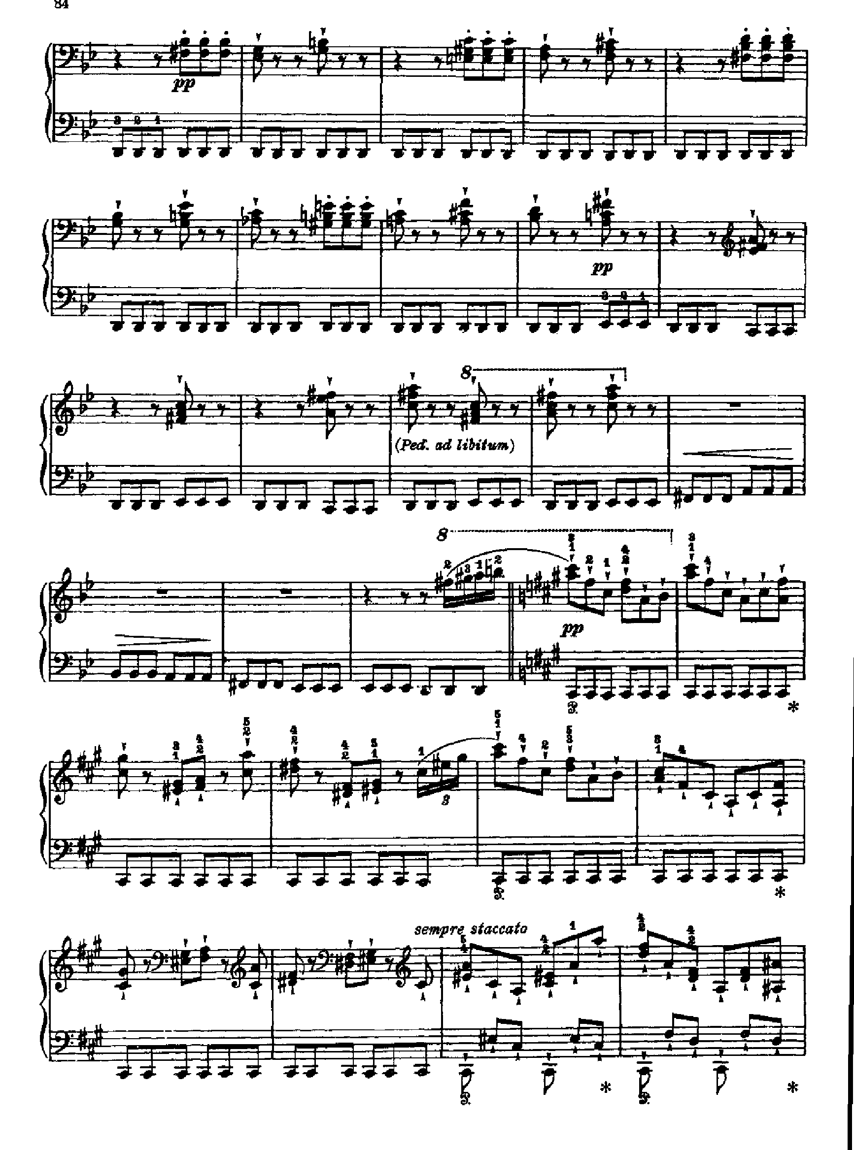侏儒舞 键盘类 钢琴钢琴曲谱（图7）