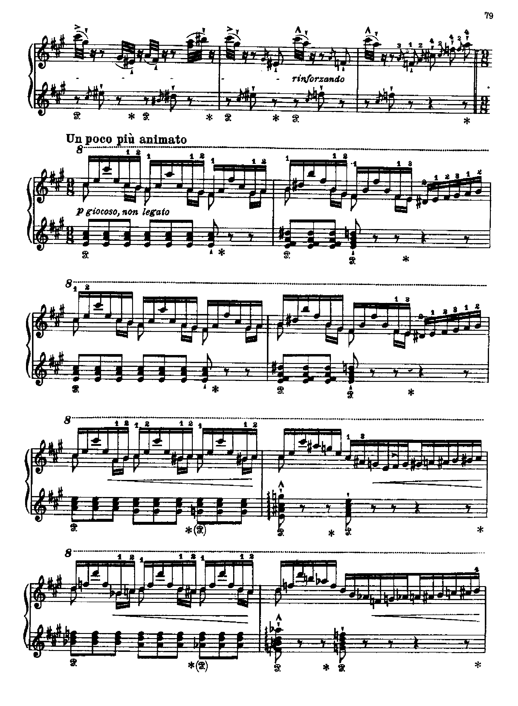 侏儒舞 键盘类 钢琴钢琴曲谱（图2）
