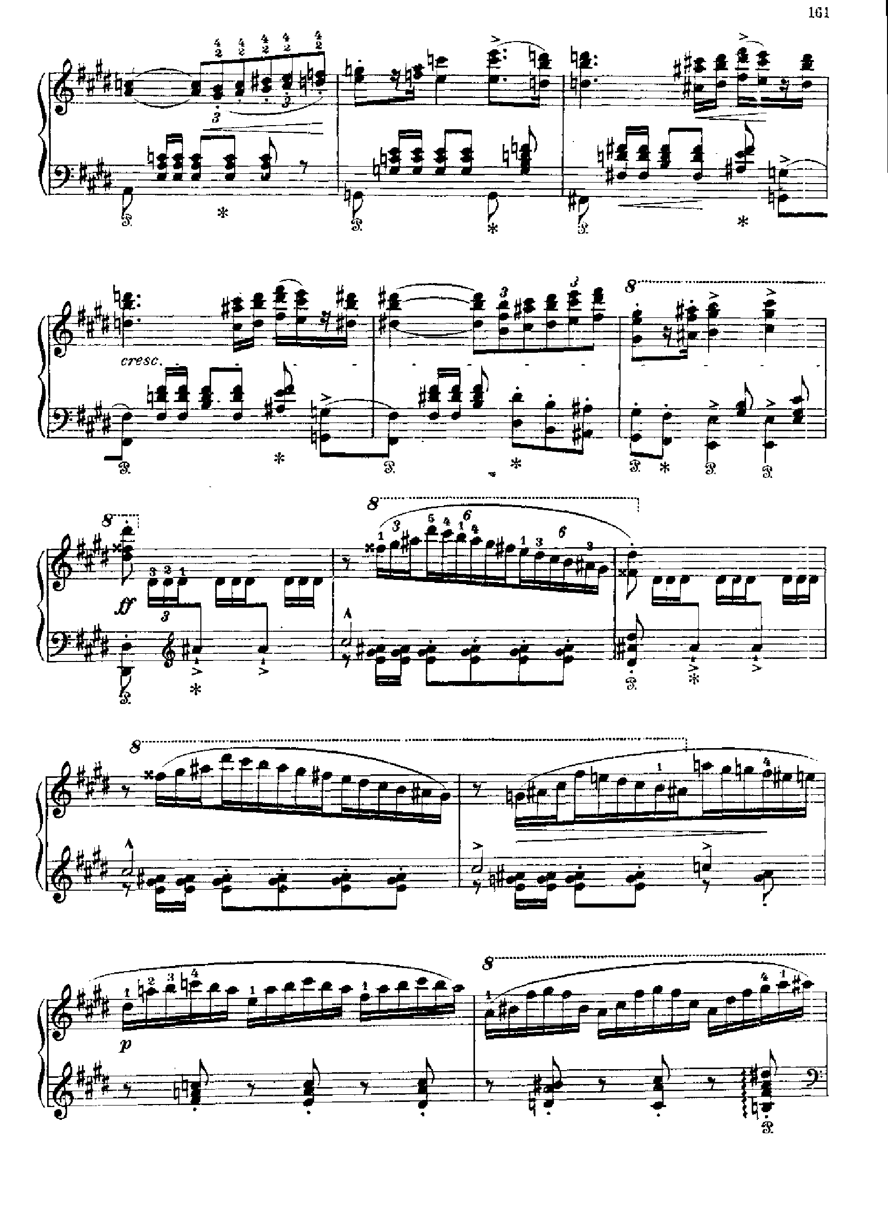 波洛涅兹第二首 键盘类 钢琴钢琴曲谱（图3）