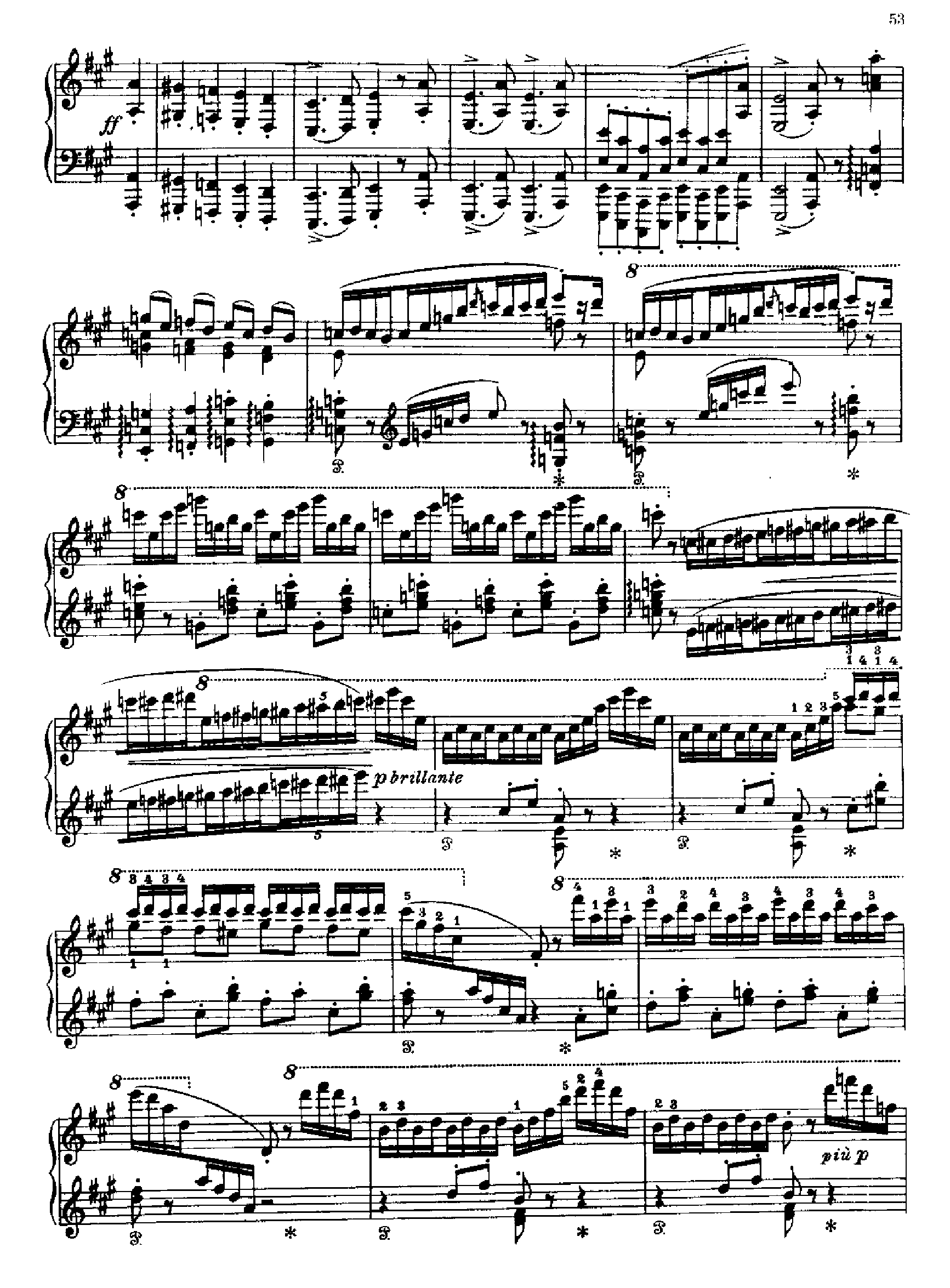拉科齐进行曲 键盘类 钢琴钢琴曲谱（图6）