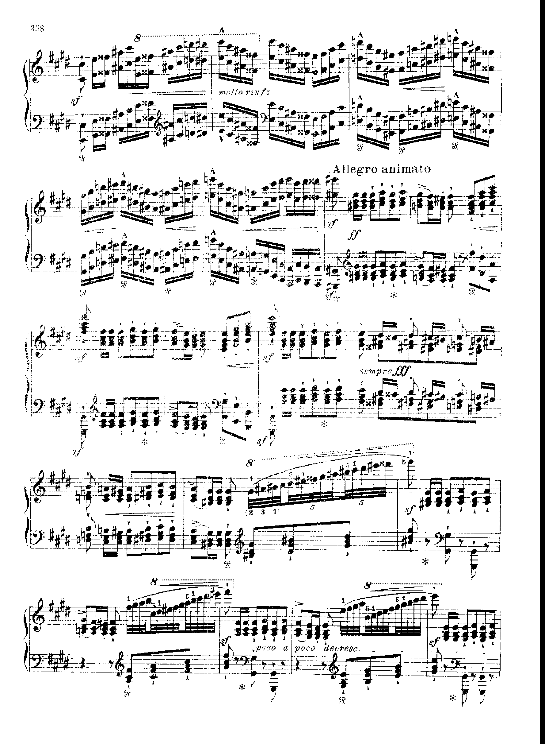 西班牙狂想曲 键盘类 钢琴钢琴曲谱（图8）